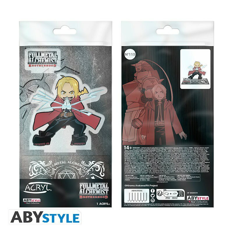 Edward Elric - Fullmetal Alchemist - Acrylaufsteller (Chibi Version) - AbyStyle