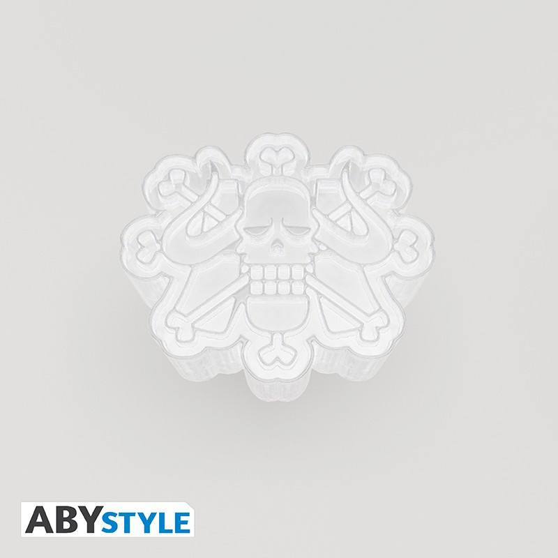 Eiswürfel-Formen/ Eiswürfel-Behälter Totenköpfe/ Emblem - One Piece - AbyStyle