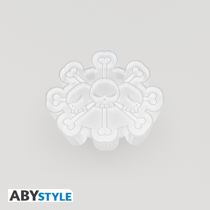 Eiswürfel-Formen/ Eiswürfel-Behälter Totenköpfe/ Emblem - One Piece - AbyStyle