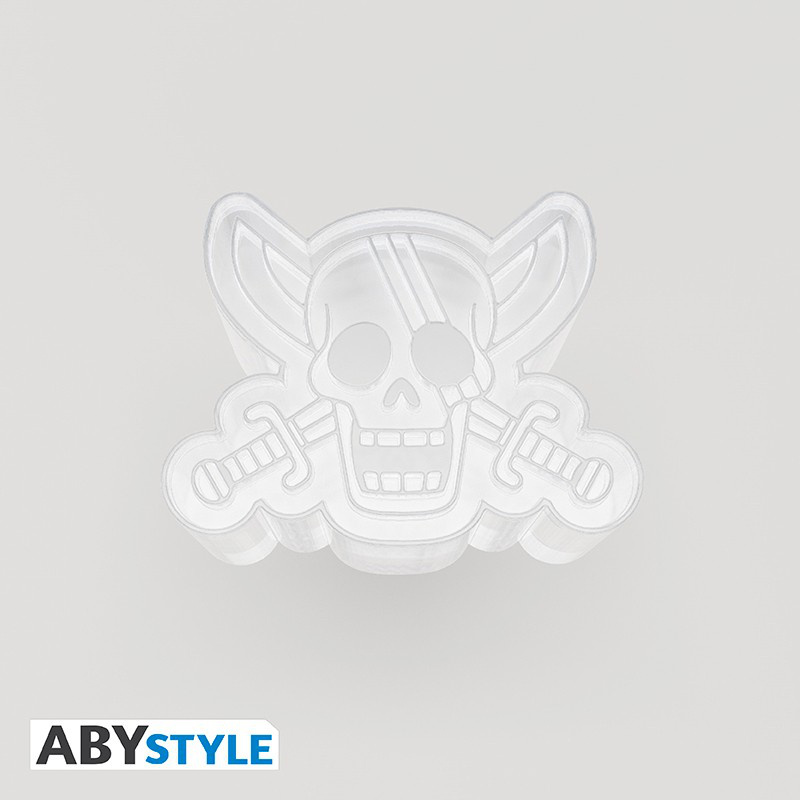 Eiswürfel-Formen/ Eiswürfel-Behälter Totenköpfe/ Emblem - One Piece - AbyStyle