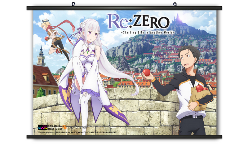 Emilia, Subaru & Felt - Wallscroll - Re:Zero - 21371