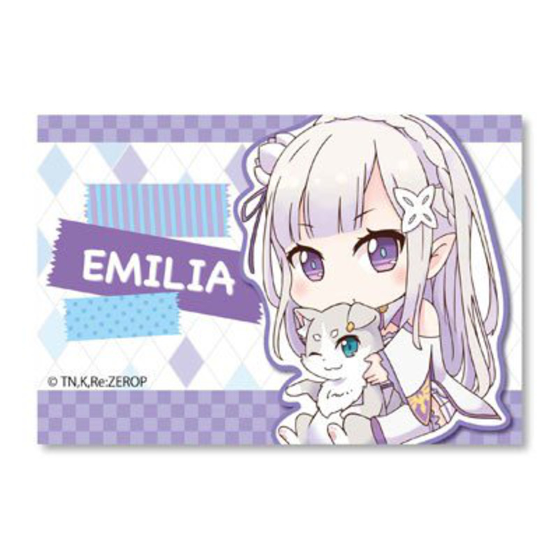 Emilia mit Puck - Metallanstecker