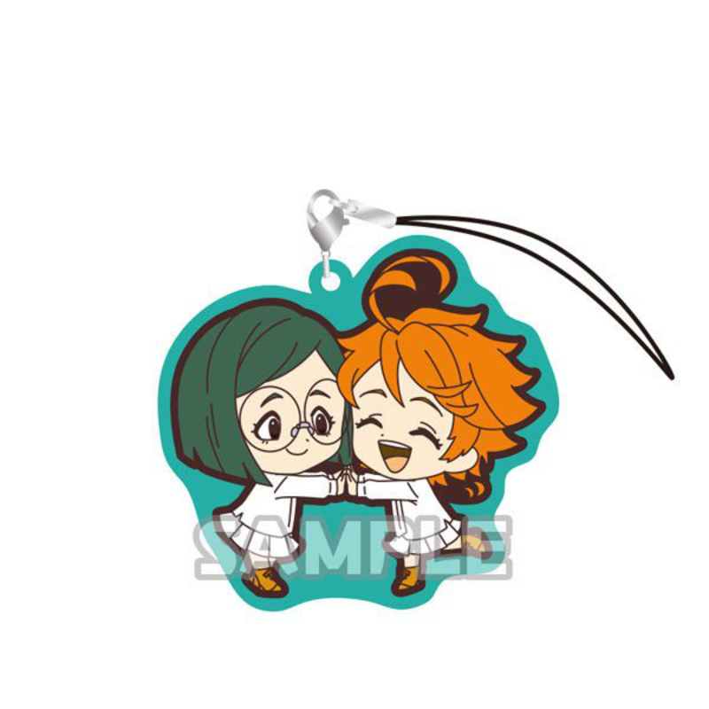 Animefanshop De Emma Und Gilda The Promised Neverland Gummianhanger Duo