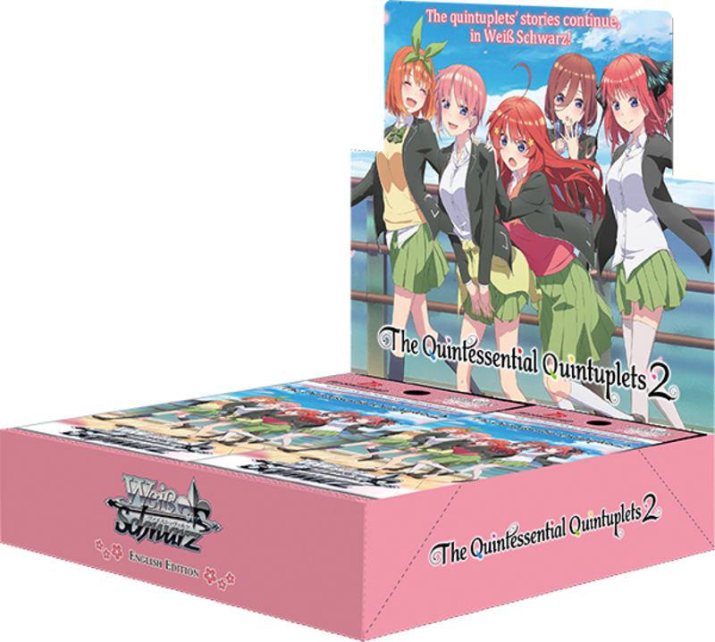 Weiss Schwarz - The Quintessential Quintuplets - Booster (9 Karten) - Englische Version