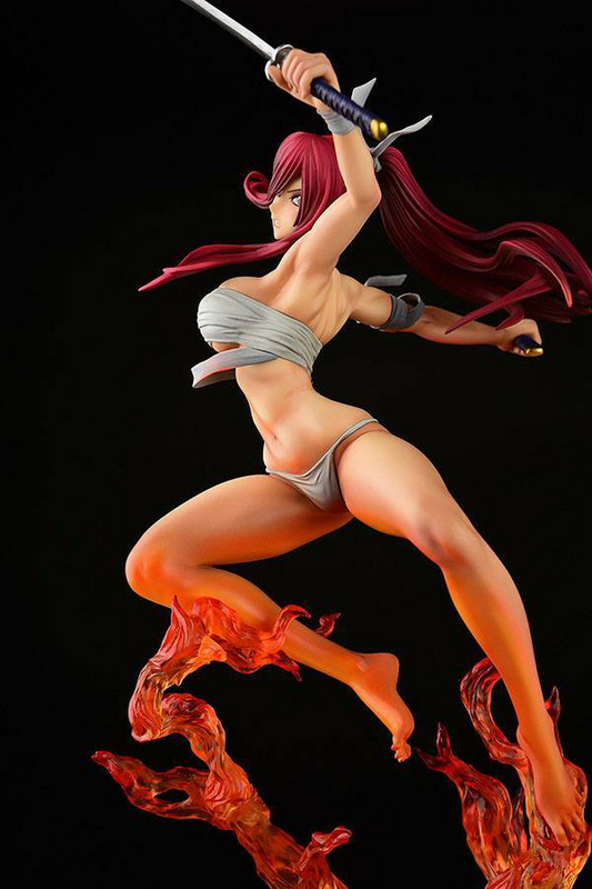 Erza Scarlet - Samurai Light Flame Manjo: Kurenai - Rot - Orca Toys