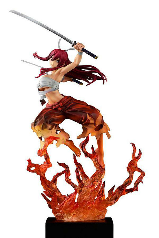 Erza Scarlet - Samurai Light Flame Manjo: Kurenai - Rot - Orca Toys