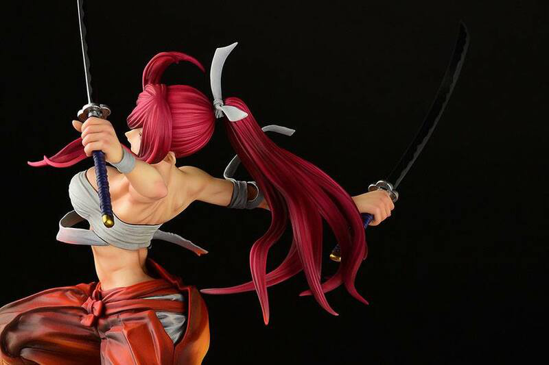 Erza Scarlet - Samurai Light Flame Manjo: Kurenai - Rot - Orca Toys