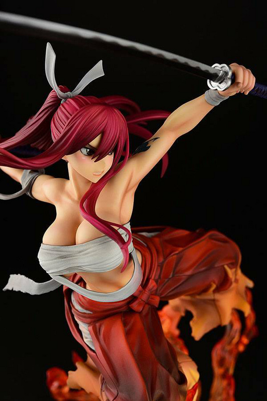 Erza Scarlet - Samurai Light Flame Manjo: Kurenai - Rot - Orca Toys