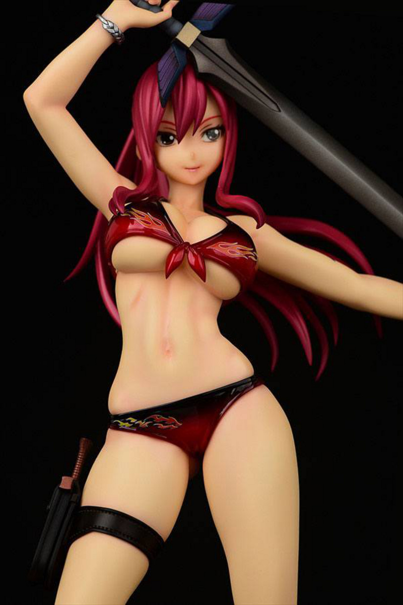 Erza Scarlet - Swimwear Gravure Style Fire Ver. - Fairy Tail - Orca Toys