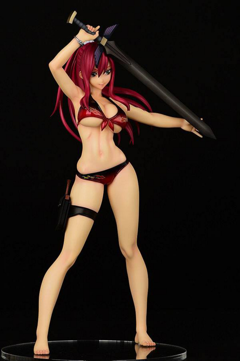 Erza Scarlet - Swimwear Gravure Style Fire Ver. - Fairy Tail - Orca Toys