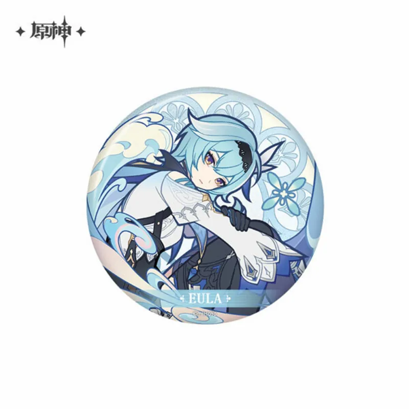 Eula - Genshin Impact - Button (Windblume's Breath Series) - miHoYo