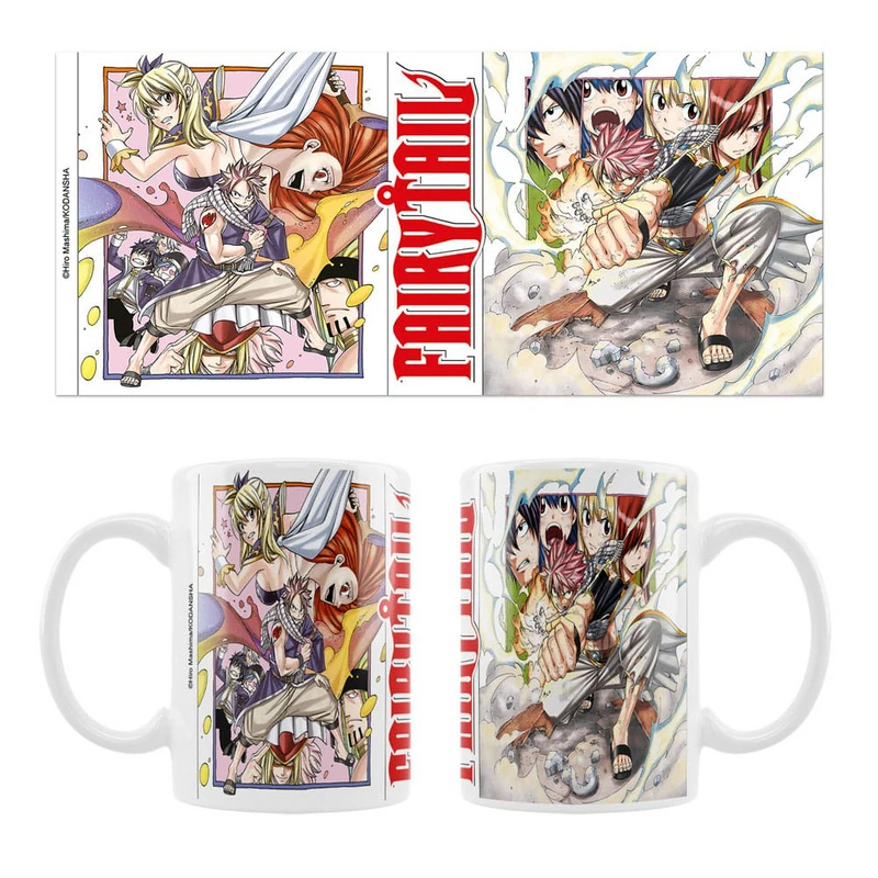 Natsu - Fairy Tail - Keramiktasse - Manga Style - Sakami Merchandise