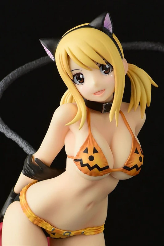 Lucy Heartfilia - Fairy Tail - Statue 1/6 - Halloween CAT Gravure Style - Orca Toys