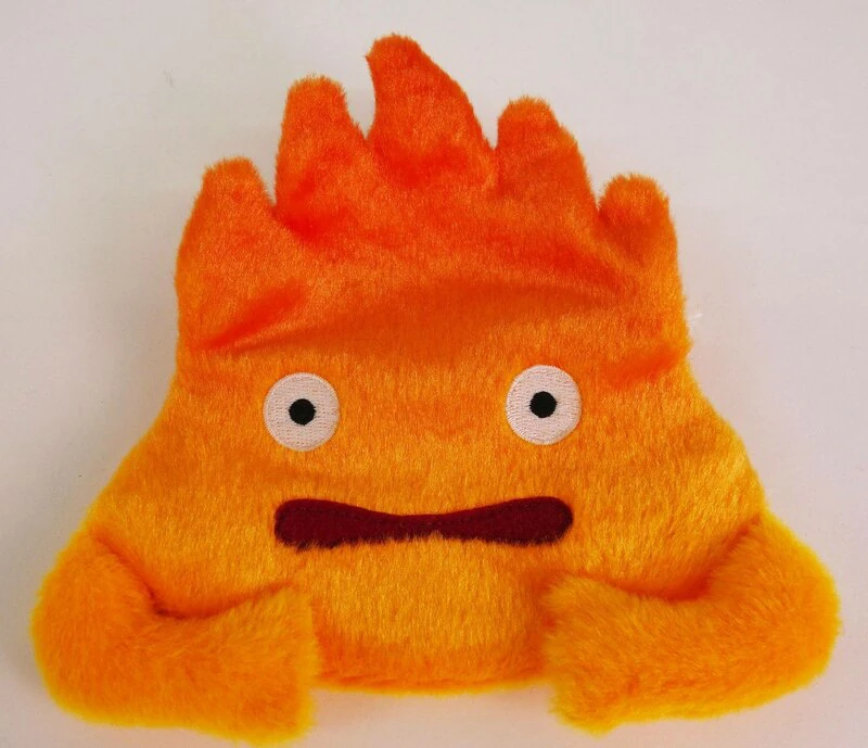 Feuerdämon Calcifer - Studio Ghibli Plüsch-Geldbeutel - Sun Arrow (12 cm)