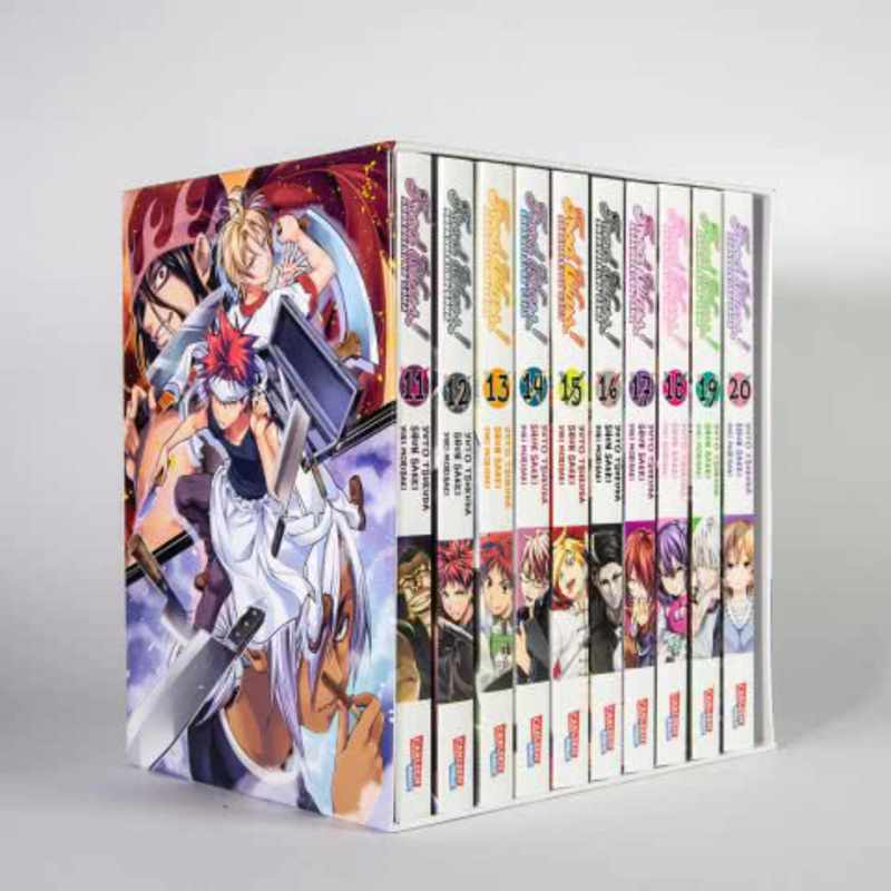 Food Wars - Shokugeki No Soma - Carlsen - Band 11 - 20 im Sammelschuber mit Extra