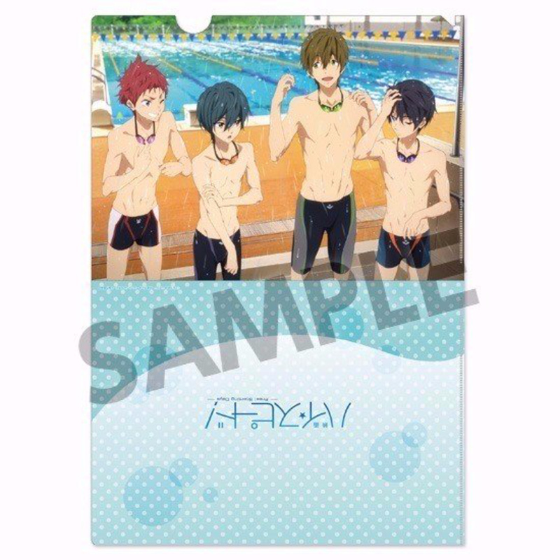 Free! Starting Days Clearfile / Schutzhülle für A4 - Motiv A