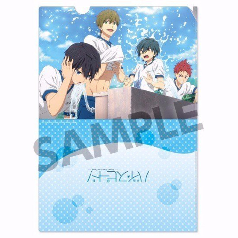 Free! Starting Days Clearfile / Schutzhülle für A4 - Motiv B