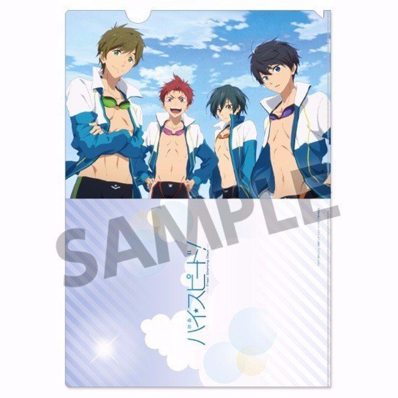 Free! Starting Days Clearfile / Schutzhülle für A4 - Motiv D