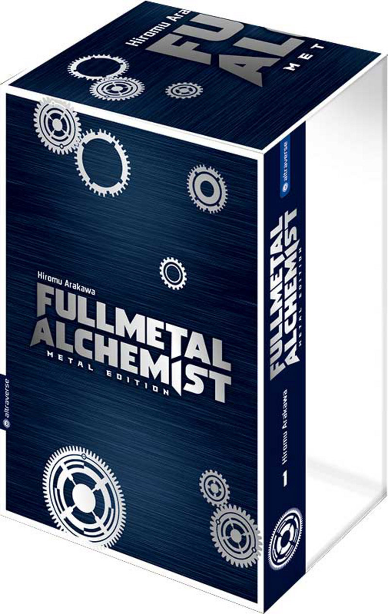 Fullmetal Alchemist Metal Edition 1 Sammel Schuber - Altraverse