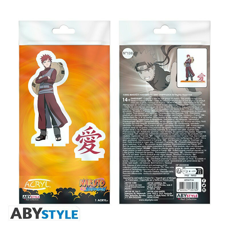 Gaara - Naruto Shippuden - Acrylaufsteller - Abystyle