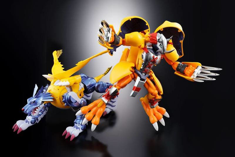 Gabumon (Warp)-Digitation zu Metal Garurumon - Digivolving Spirits 02