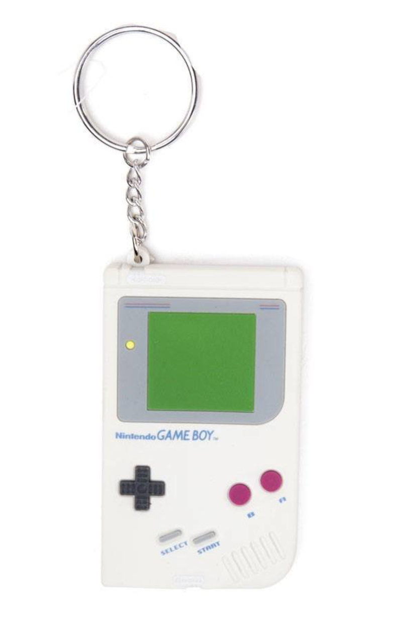 Game Boy - Nintendo - Gummi-Schlüsselanhänger