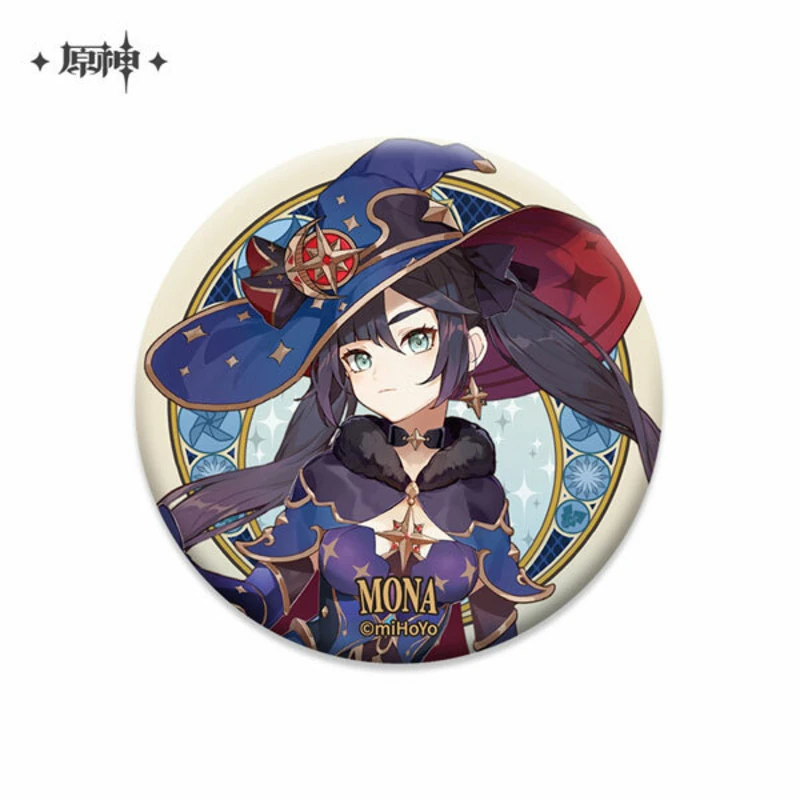 Mona - Genshin Impact - Mondstadt Series Chara Can Badge - Neuauflage