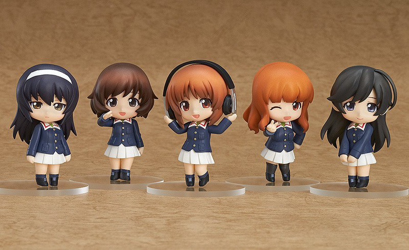 Girls und Panzer Nendoroid Petite - Mako Reizei