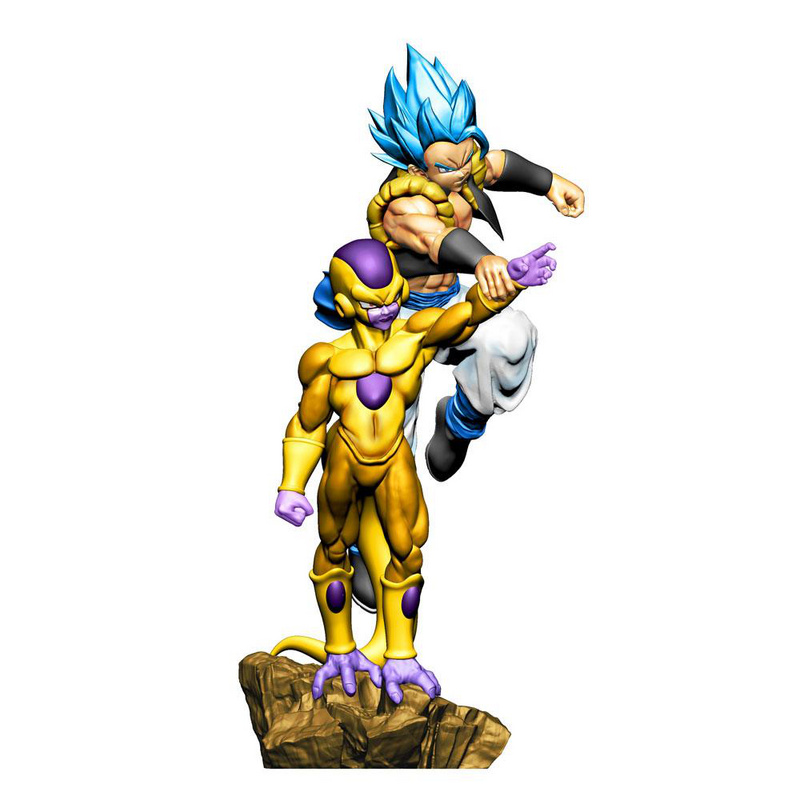 Gogeta SSGSS und Golden Freezer - Dragon Ball Super Dracap Re:Birth Super Power Awakening Arc - Megahouse