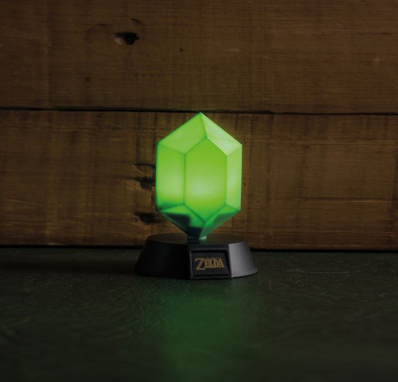 Grüner Rubin - Legend of Zelda 3D Lampe