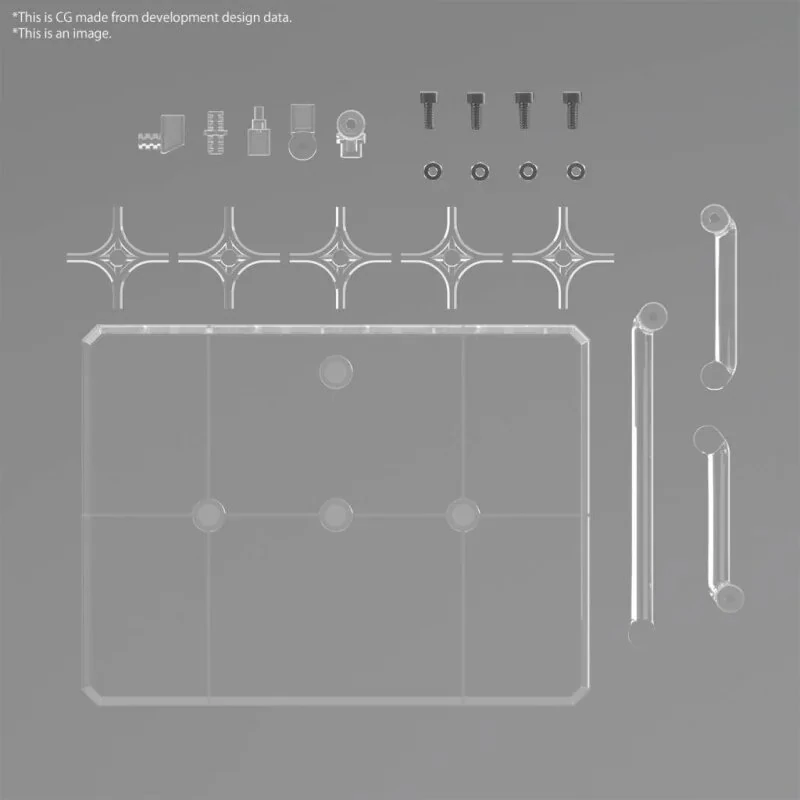 Gundam Action Base 8 Clear - Model Kit - Bandai Spirits