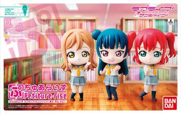 Hanamaru, Yoshiko & Ruby - Love Live! Sunshine!! - Petiture Rise Model Kit - Bandai Spirits