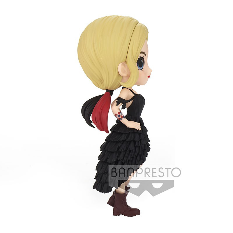 Harley Quinn (B) - Flamenco Kleid Schwarz - Suicide Squad Q Posket - Banpresto