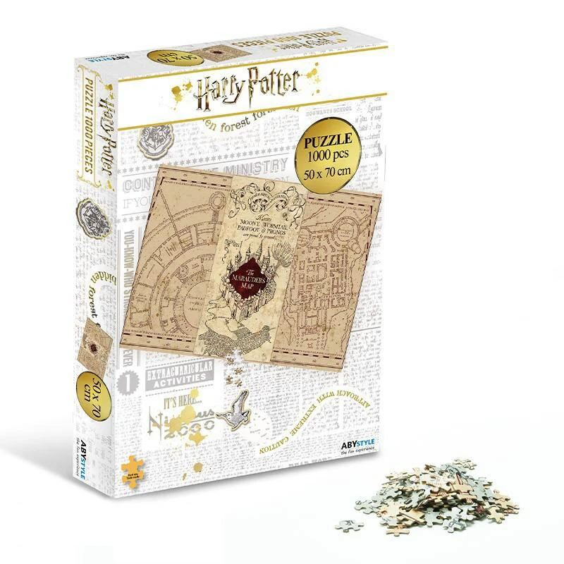 Harry Potter Puzzle - Marauder's Map (1000 Teile)