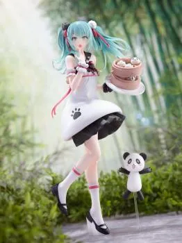 Hatsune Miku - SPM PVC Statue - Street Miku Panda Bun - Sega