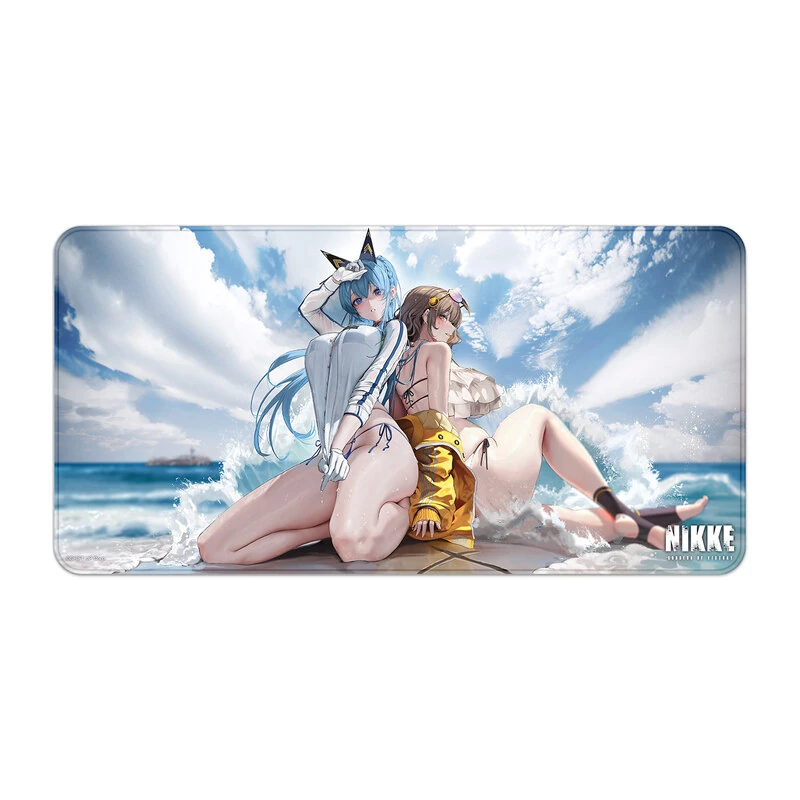 Helm & Anis - Goddess of Victory: Nikke - Mousepad (80 x 40 cm)- Sakami