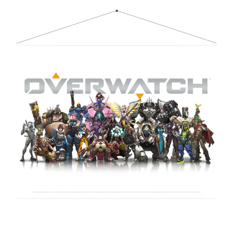 Heroes - Wallscroll - Overwatch