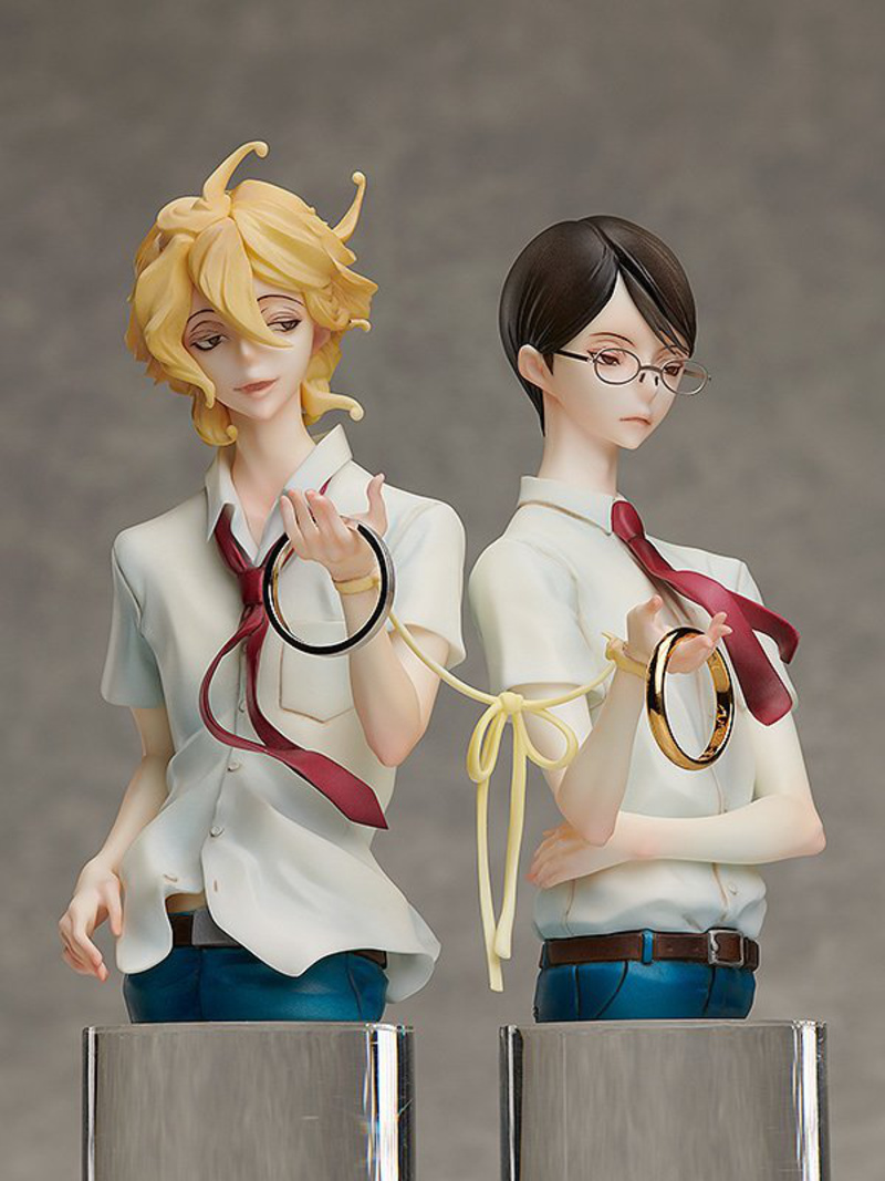 Hikaru Kusakabe und Rihito / Licht Sajou - Büste und Ringset Jpn. Größe 11 - Doukyuusei - FREEing