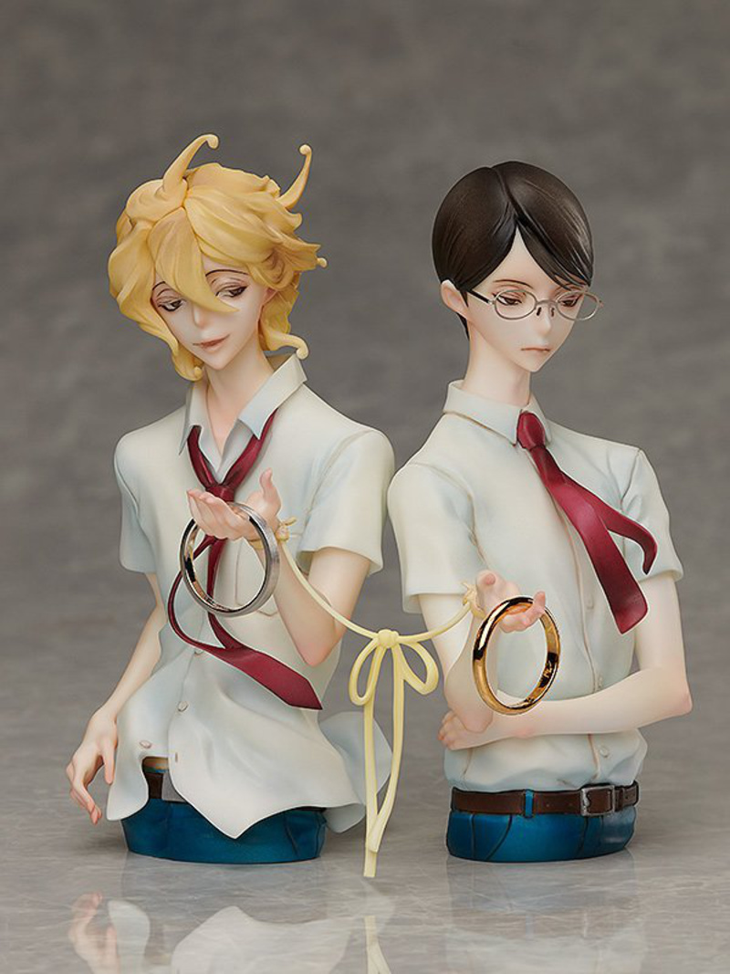 Hikaru Kusakabe und Rihito / Licht Sajou - Büste und Ringset Jpn. Größe 13 - Doukyuusei - FREEing