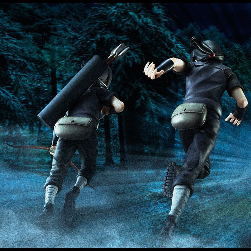 Itachi und Sasuke Uchiha - G.E.M. Doppelset - Meghaouse