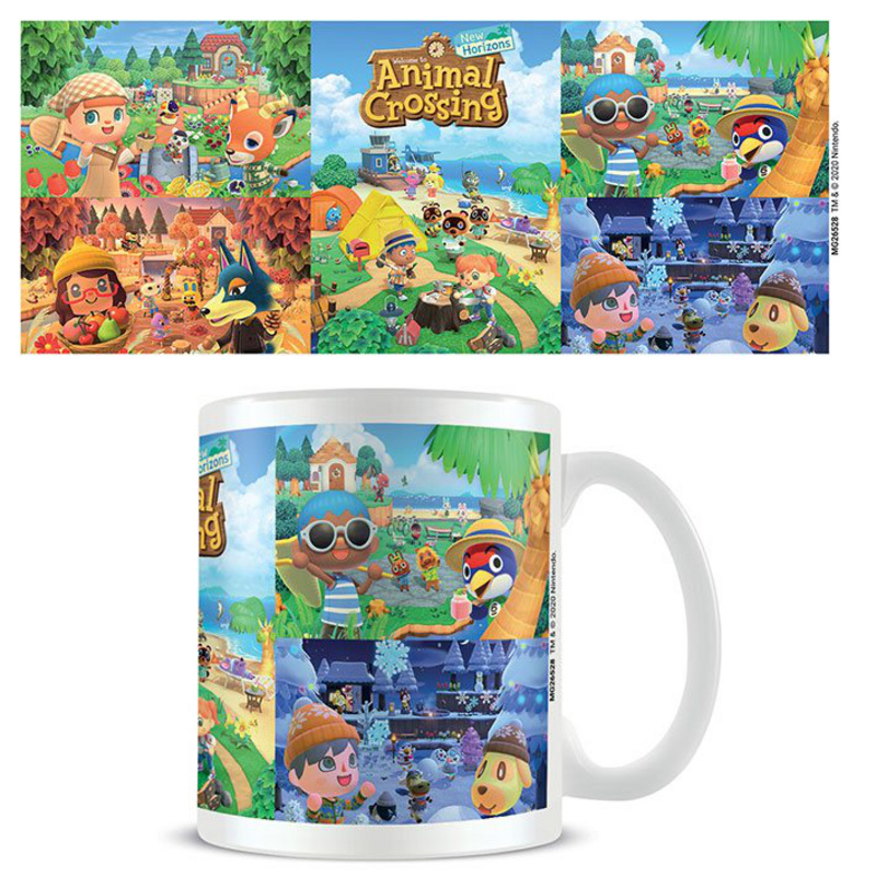 Jahreszeiten - Animal Crossing Tasse - Pyramid