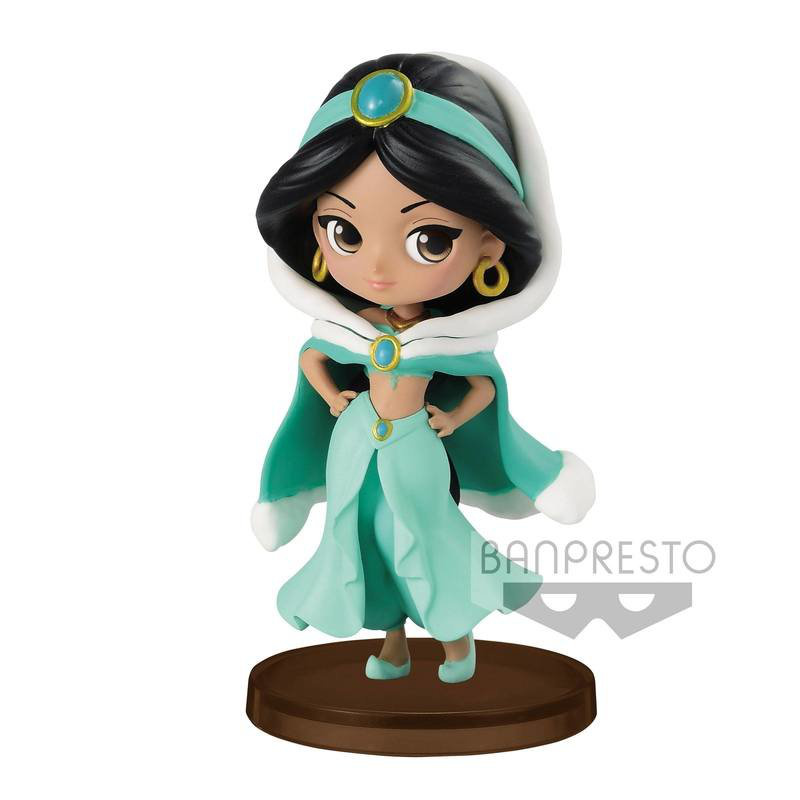 Jasmin - Winter Costume - Alladin - Disney Q Posket Petit Girls Festival - Banpresto