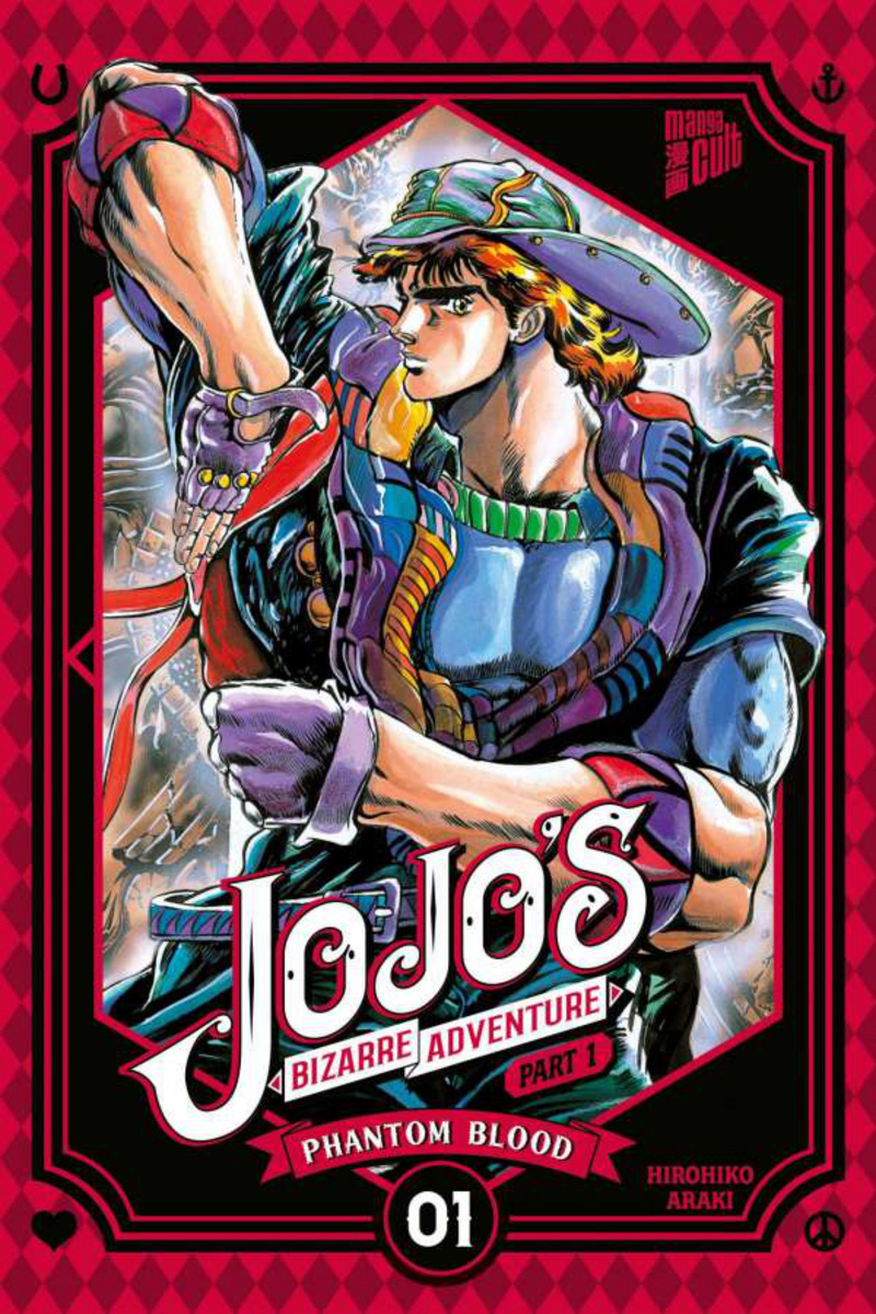 JoJo`s Bizarre Adventure Part 1 Phantom Blood  - Manga Cult - Band 1