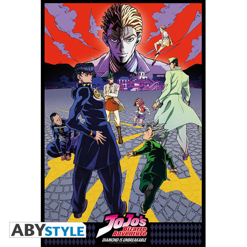 Animefanshopde Jojos Bizarre Adventure Poster Diamond Unbreak Abystyle 7755