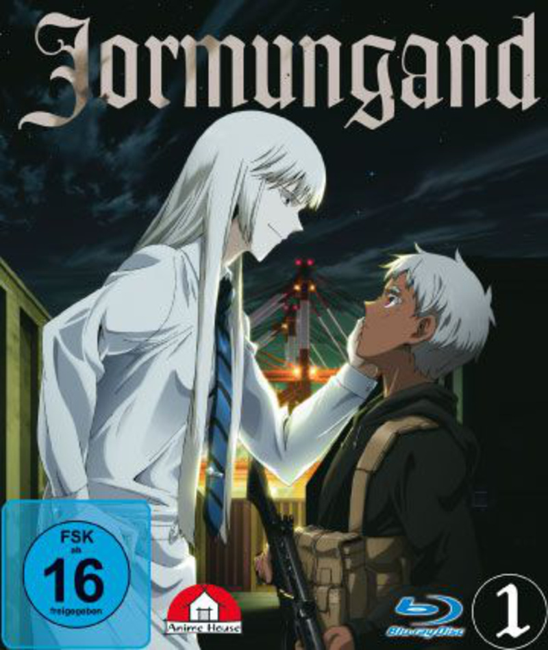 Jormungand Special Bundle: Blu-Ray Vol. 1-4 mit Schuber und T-Shirt