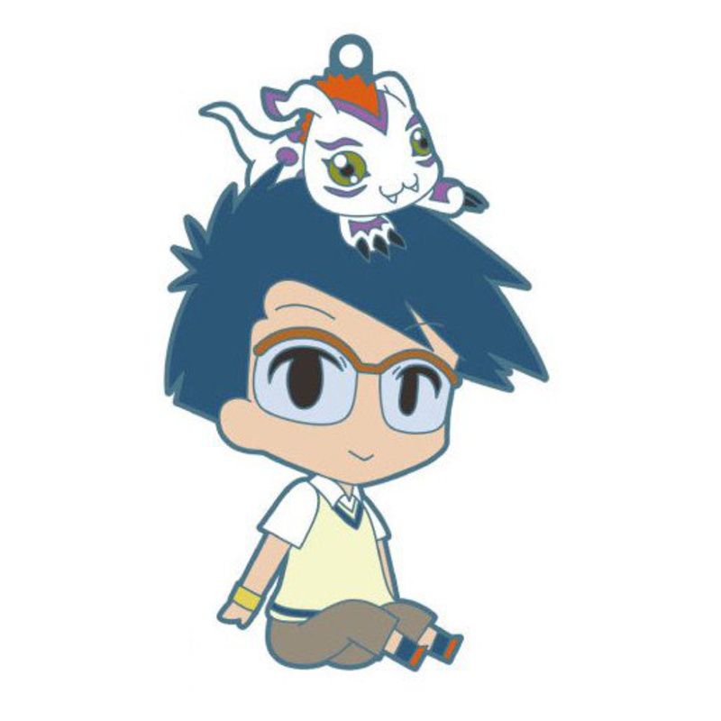 Jou / Joey Kido und Gomamon - Digimon Chara Ride Gummi Anhänger