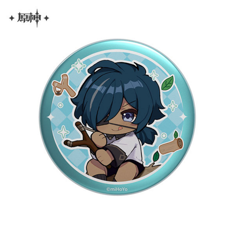 Kaeya Chibi Ver. - Button - Genshin Impact- miHoYo