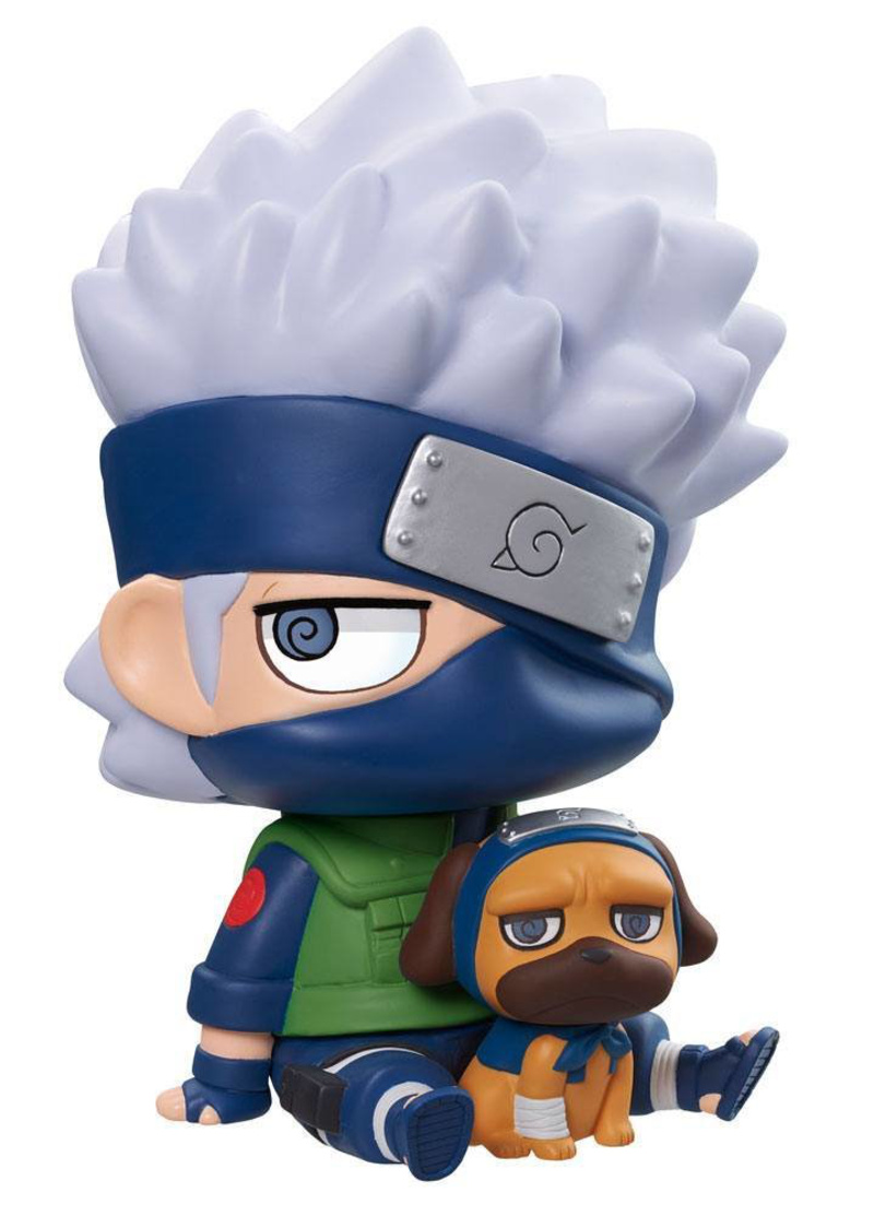 Kakashi und Pakkun - Vinyl Mascot - Megahouse