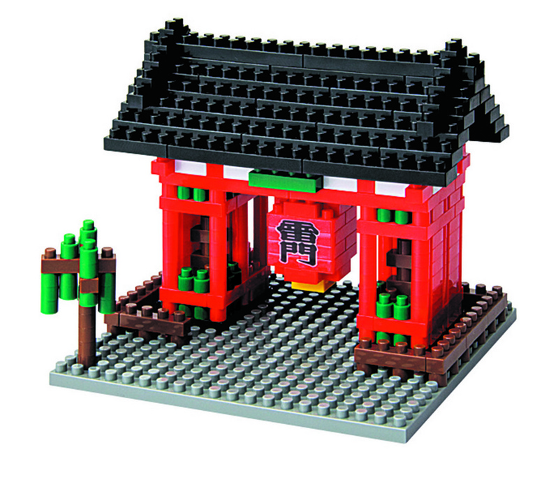 Kaminarimon // Sights series NANOBLOCK