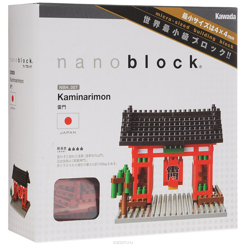 Kaminarimon // Sights series NANOBLOCK